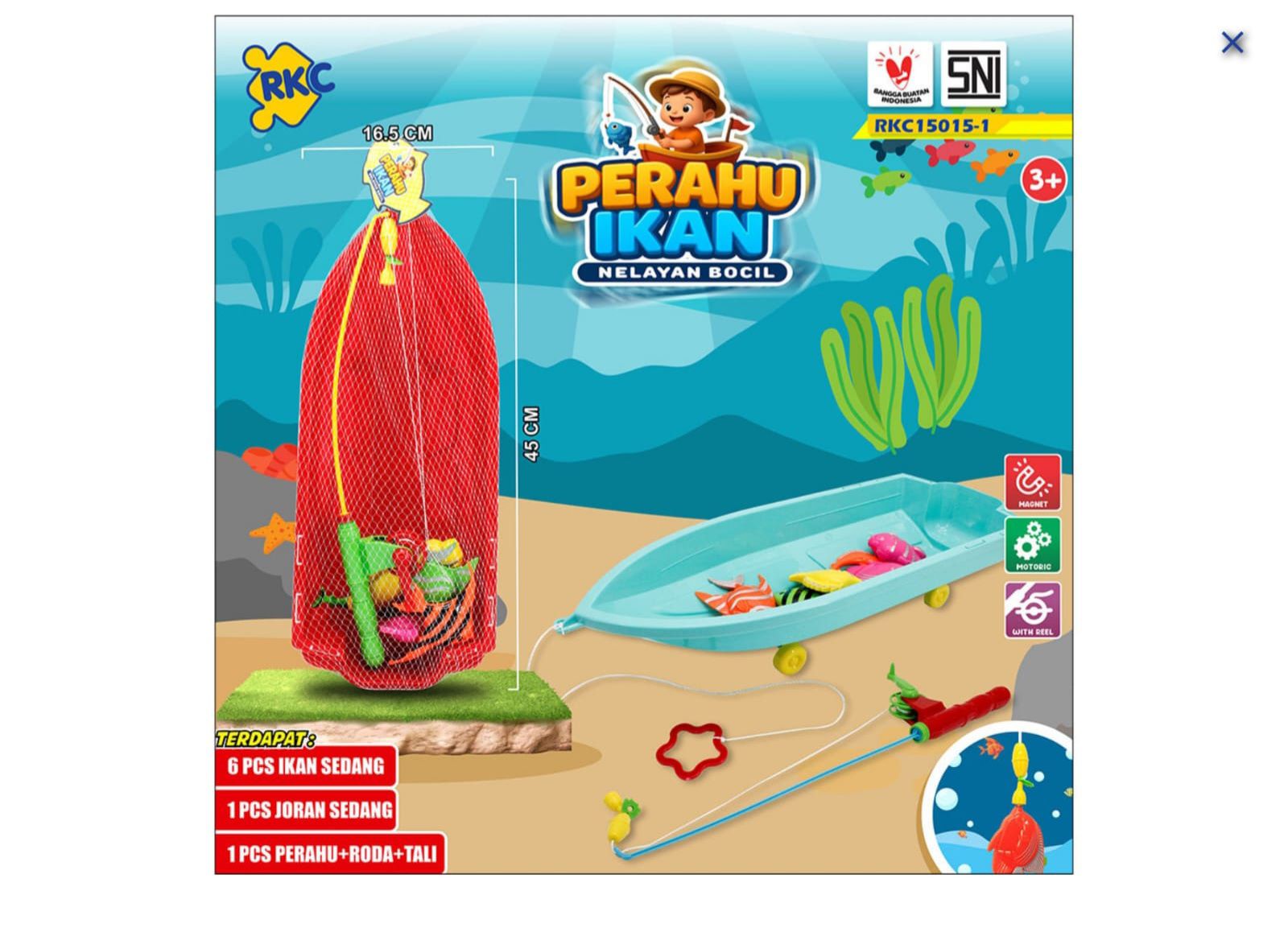 Pancingan Perahu Ikan