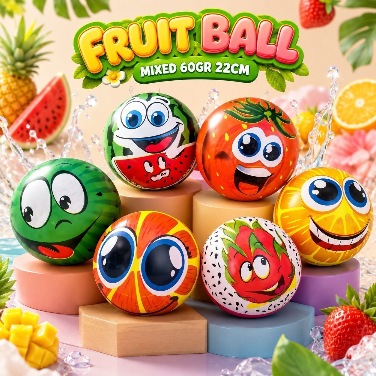 Bola Fruit Ball 22 cm