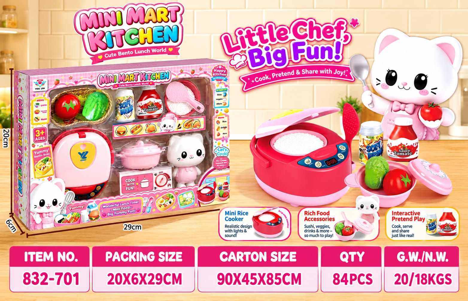 Kitchen Set Little Chef