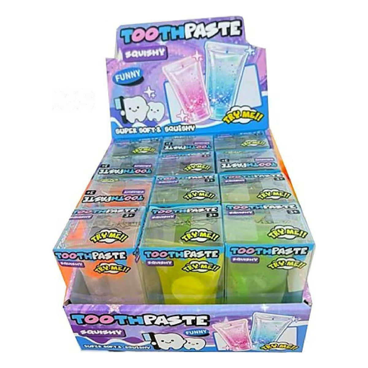Squeeze Tooth Paste