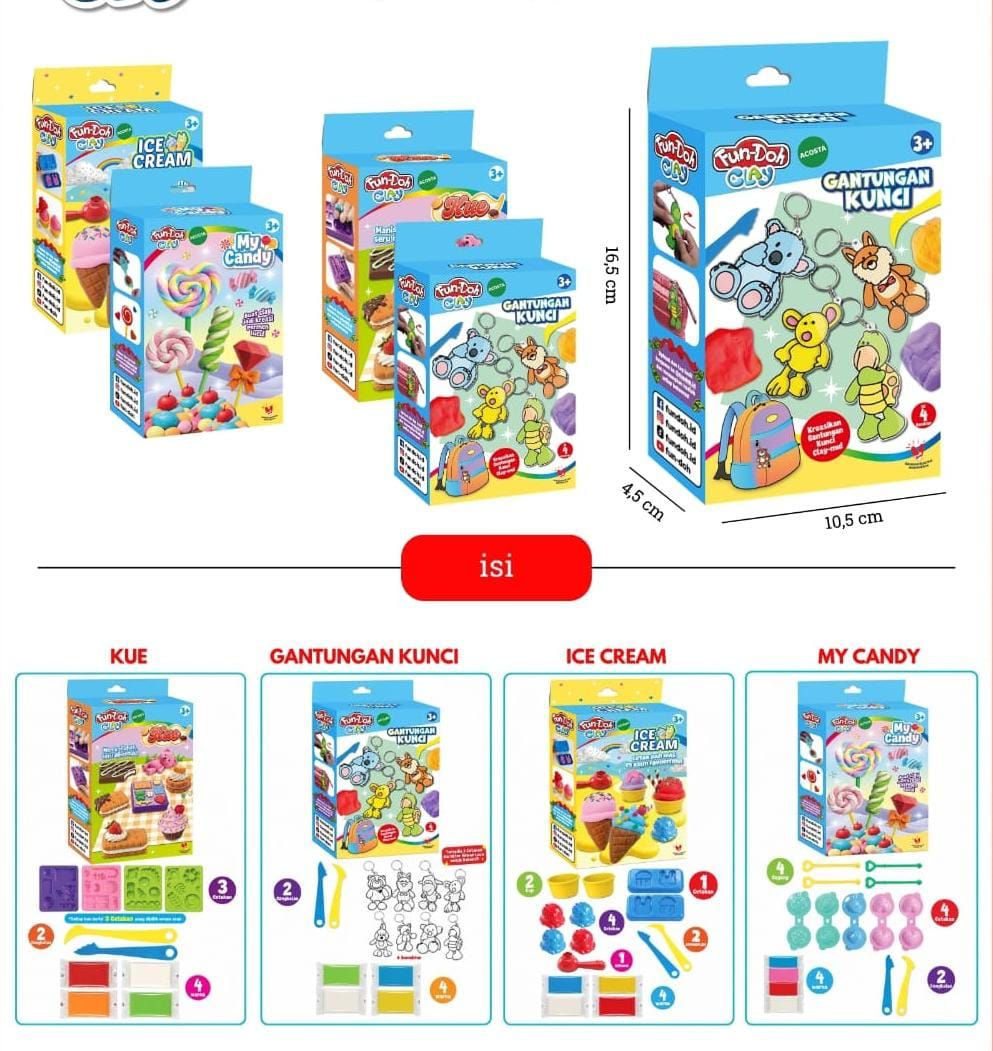 Fun Doh Clay Mix
